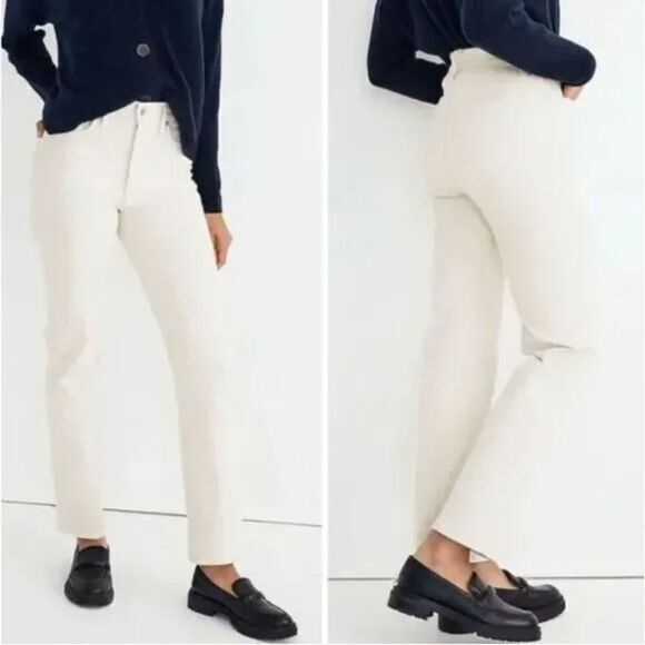 NEW Madewell‎ The Perfect Vintage Straight Jean in Vintage Canvas Wash, 32.NG254 - Picture 1 of 13